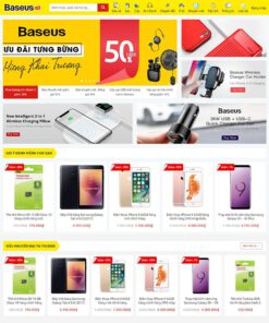 Theme WordPress phụ kiện điện thoại