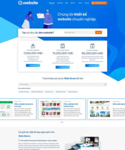Theme WordPress công ty thiết kế Website 04
